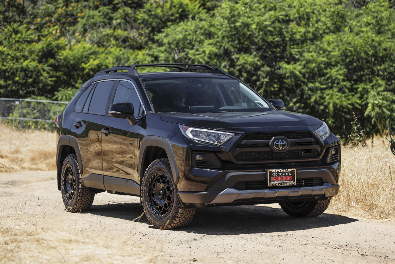 2020 Toyota RAV4 TRD Offroad - KMC TREK - Black | Wheel Pros